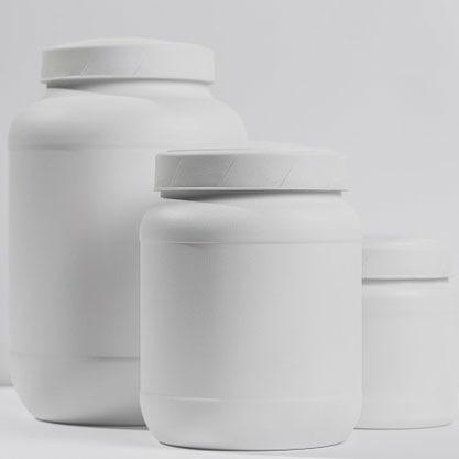 Sports nutrition private label jars Private label round jars for sports nutrition powders