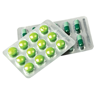 Blister packed tablets and capsules Tablets and capsules in blister packs