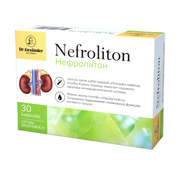 Nefrelition – private label supplement packaging example