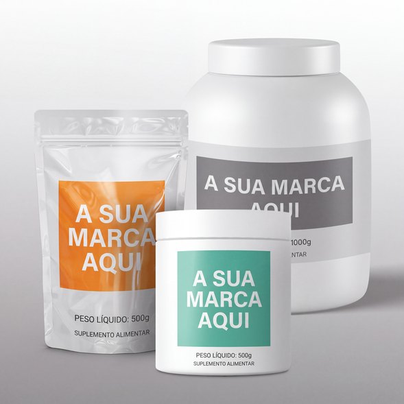 Pó de nutrição desportiva de marca própria Doypack de proteína whey em pó de marca própria — nutrição desportiva