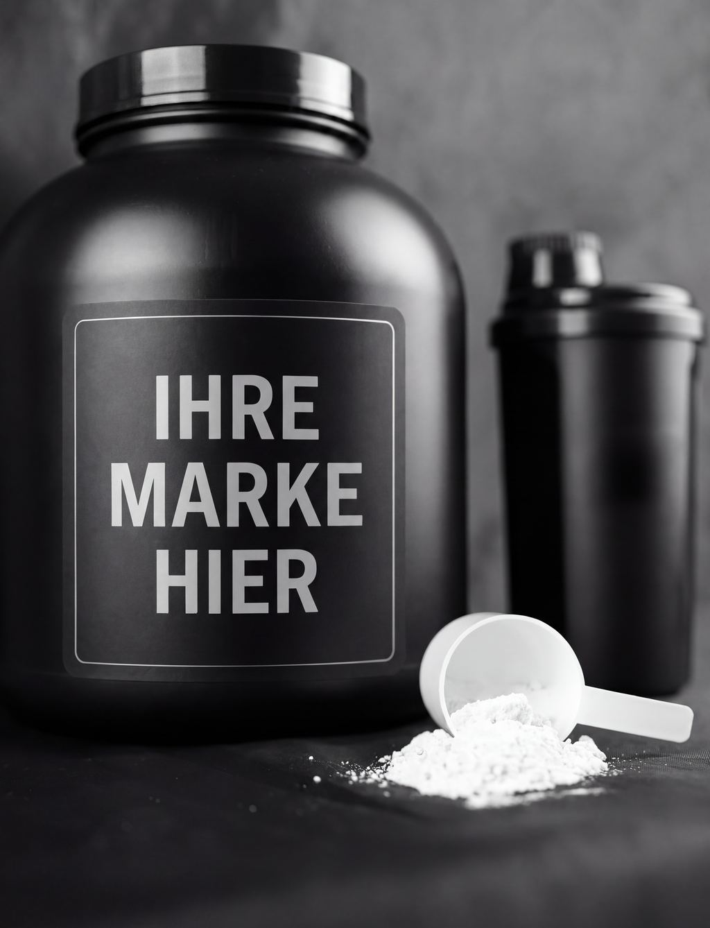 Whey-Protein-Pulver in großer Private-Label-Dose Große Dose Whey-Protein-Pulver für Private Label