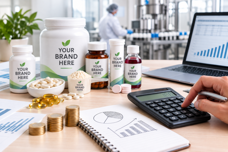 How much does it cost to manufacture Private Label Supplements? Private label supplement manufacturing costs
